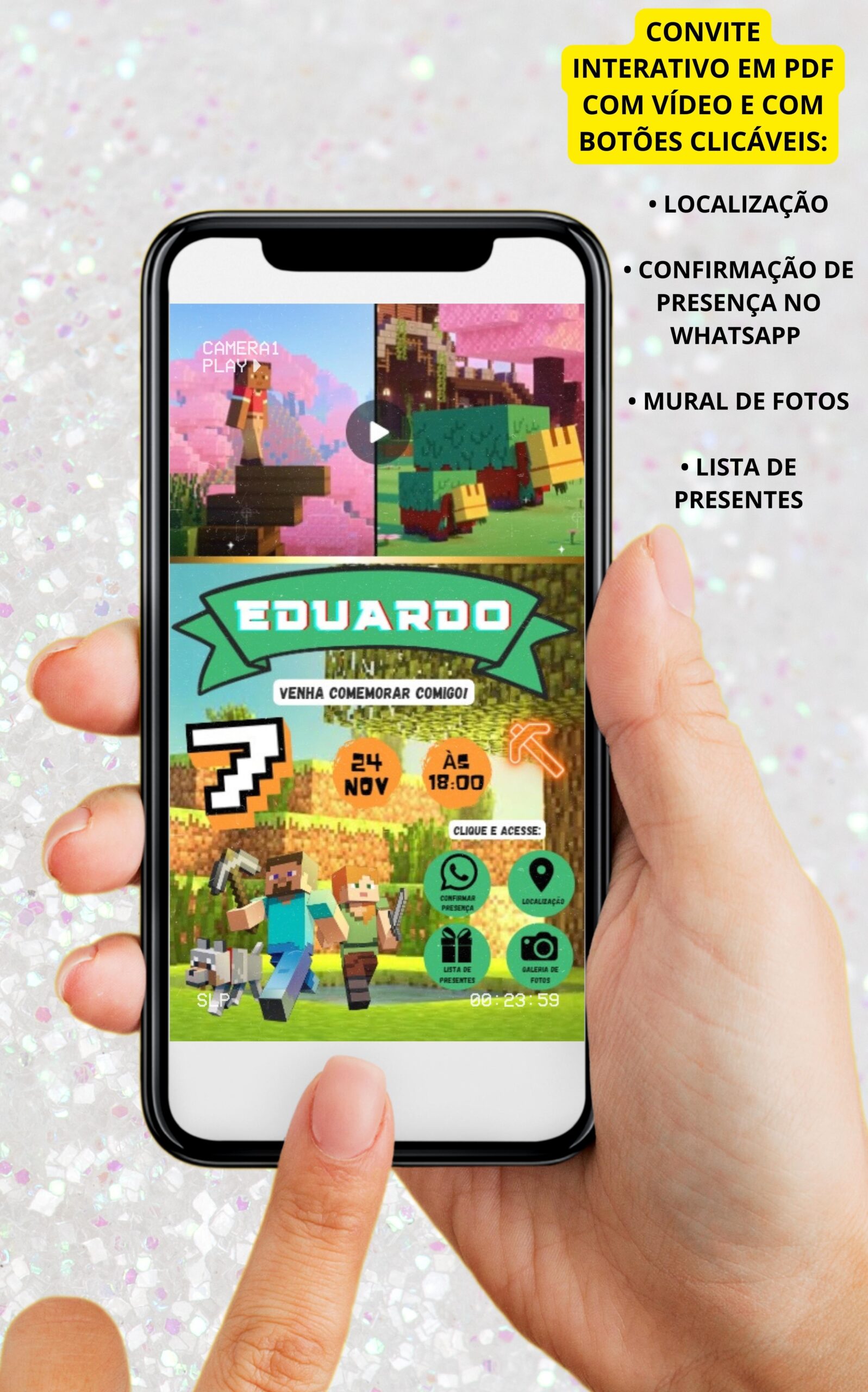 Confirmação do Minecraft