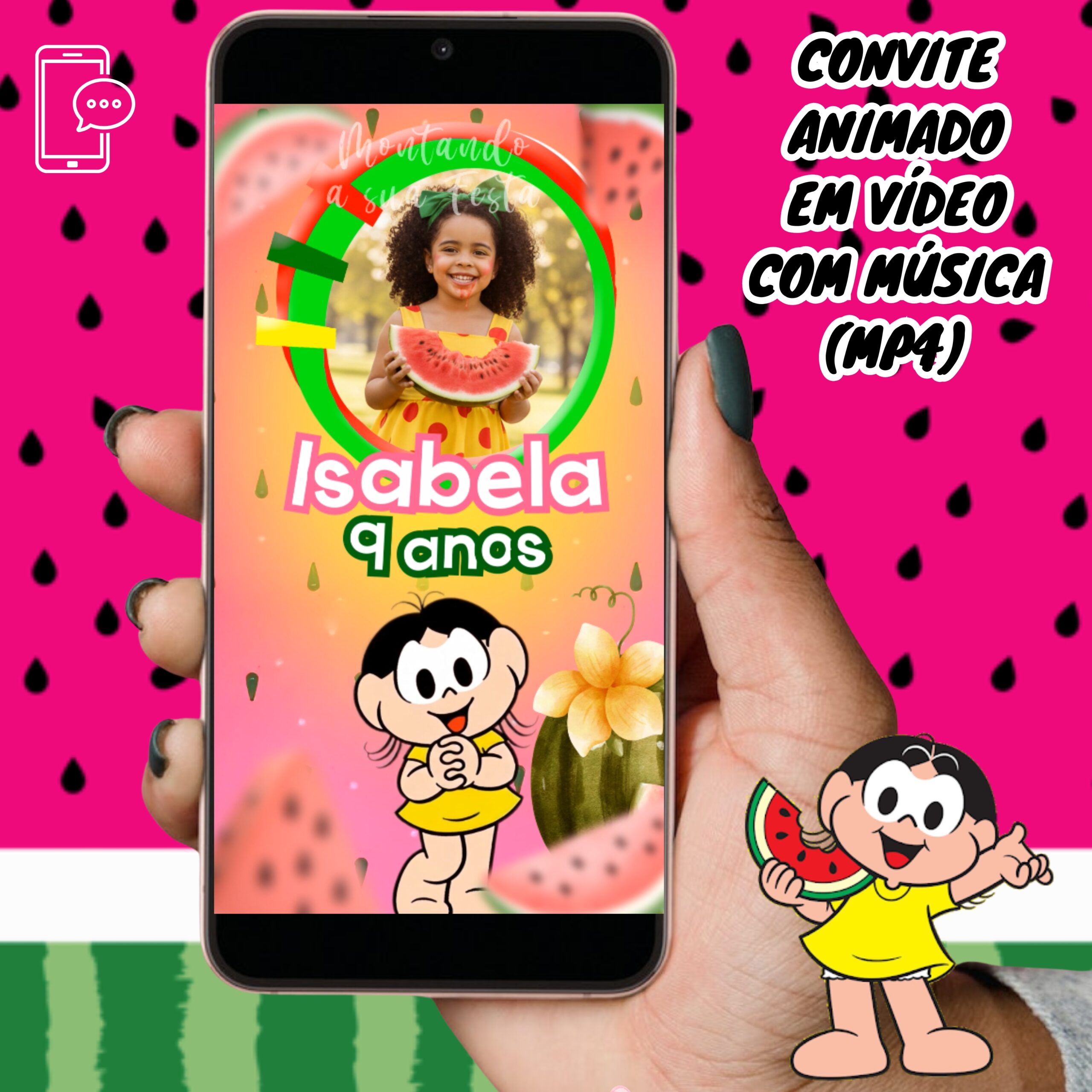 Cópia de Vídeo e convite mockup
