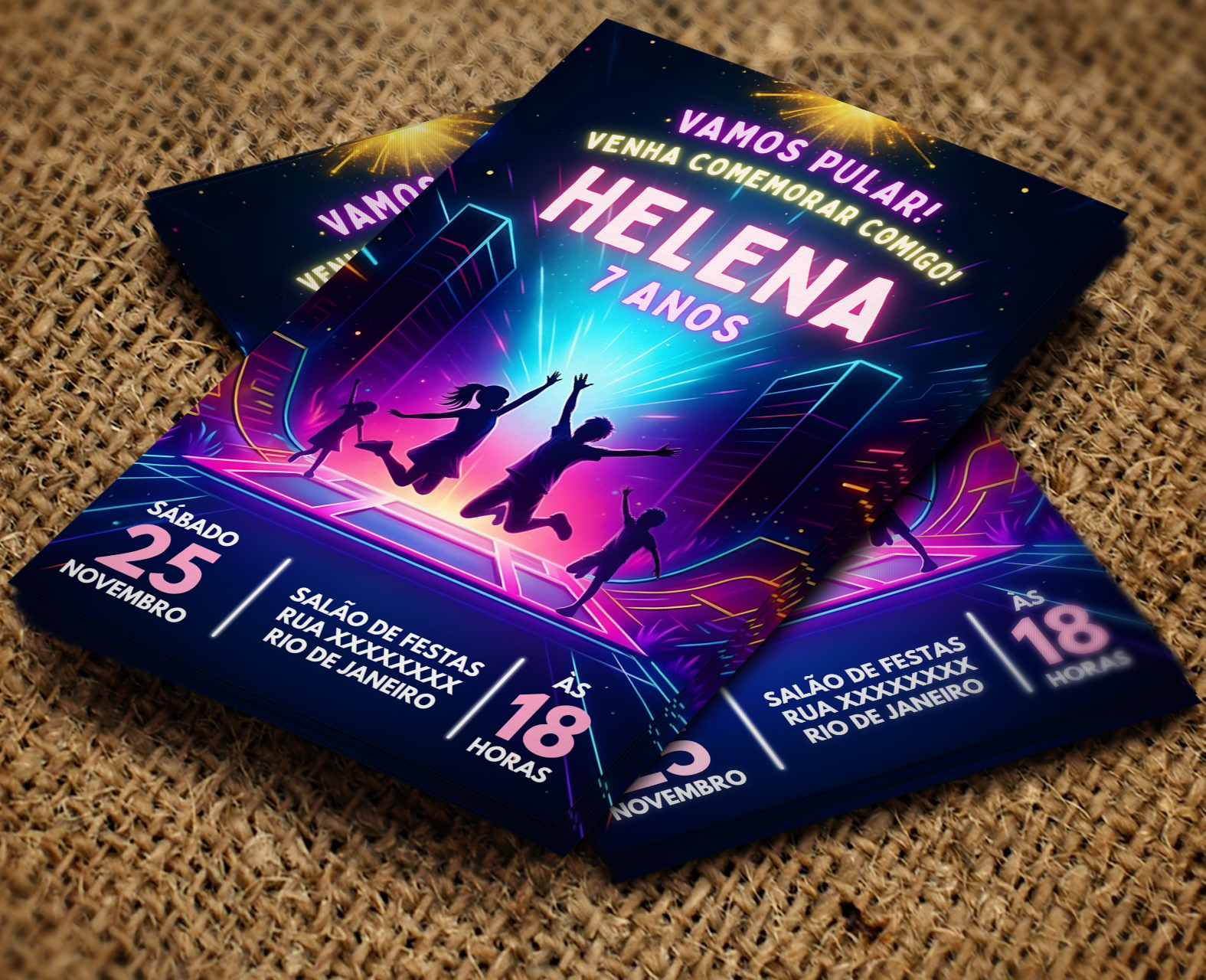 JUMP TRAMPOLIM MENINA