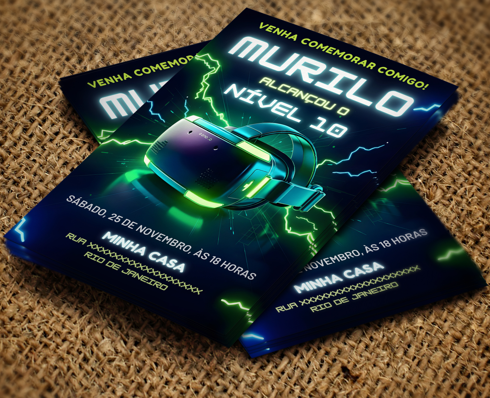 VIDEOGAME VIDEO GAME GAMER ÓCULOS VR (1)