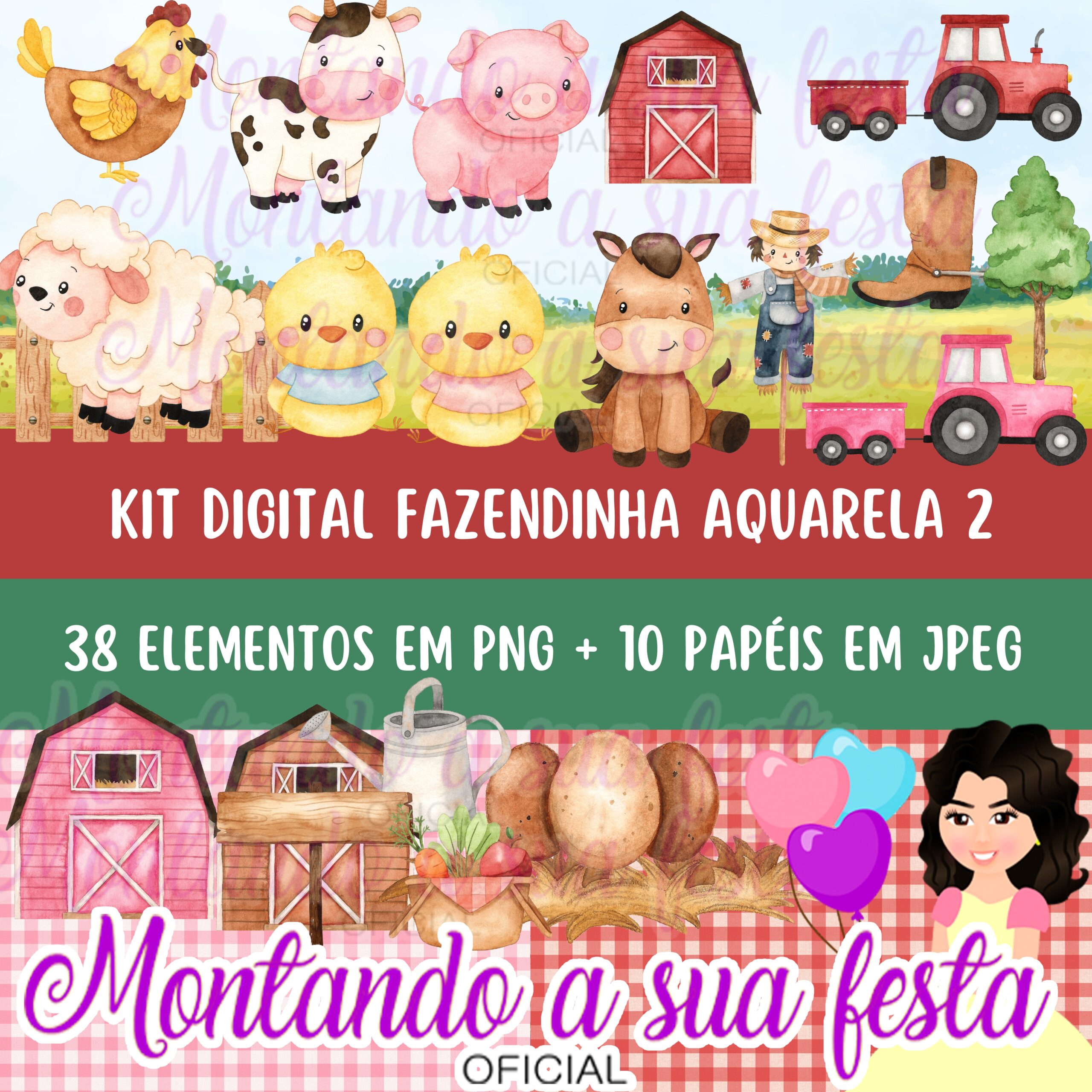 Fazendinha Aquarela 2