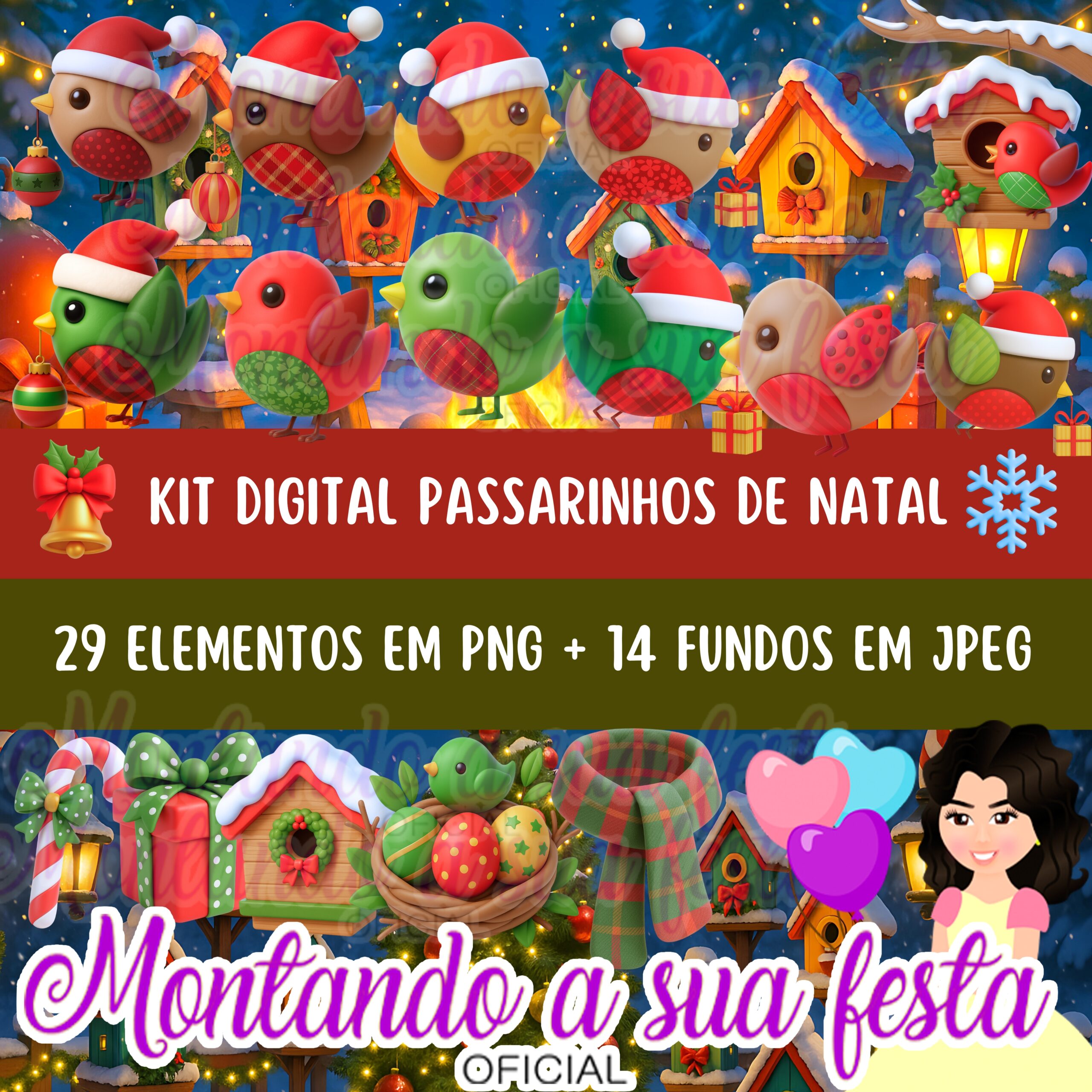Passarinhos de Natal