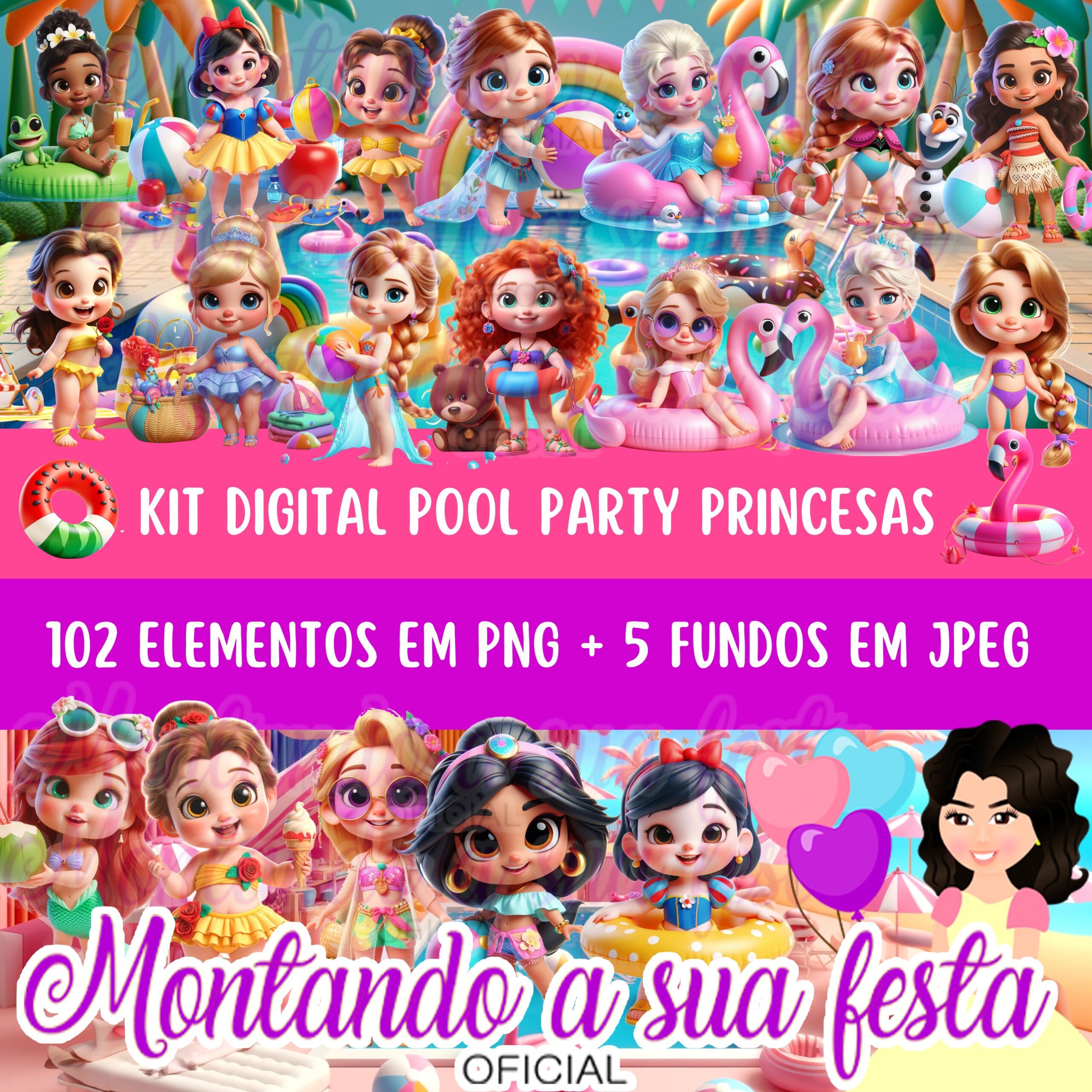 Pool Party Princesas