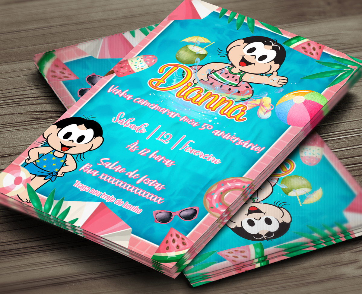 convite-digital-magali-pool-party-magali-pool-party