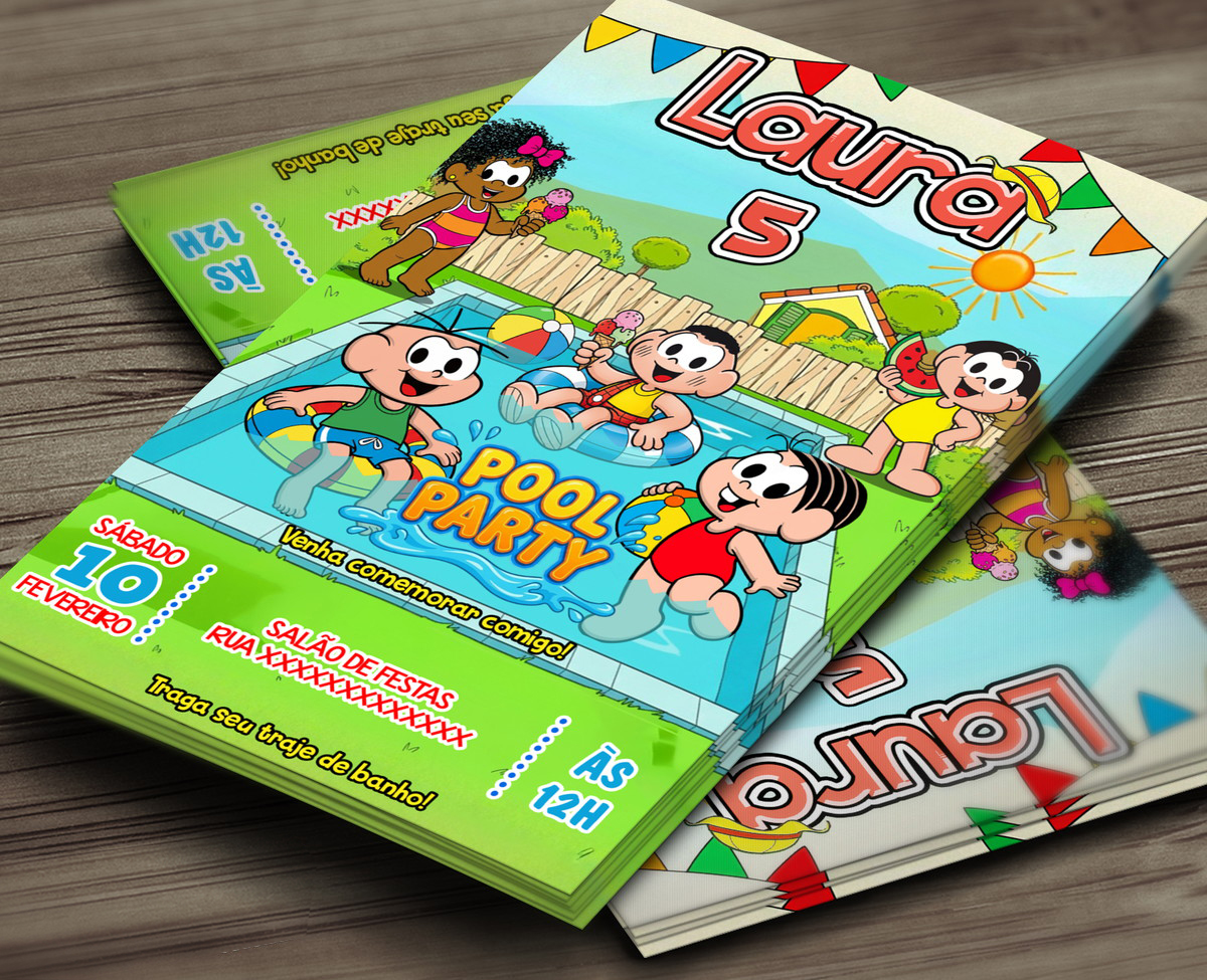 convite-digital-turma-da-monica-pool-party-imprimir