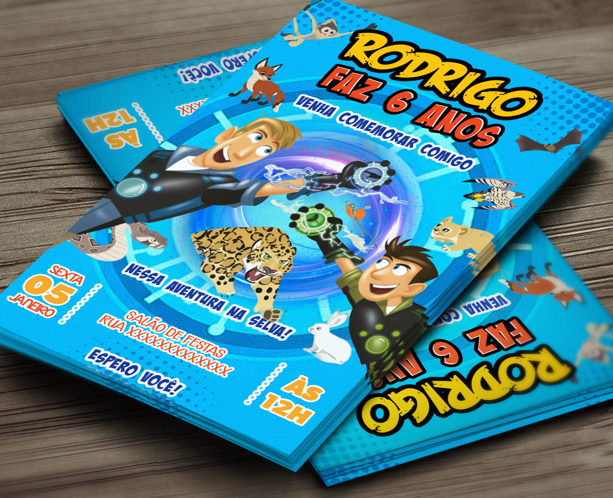 convite-digital-irmaos-kratts-wild-kratts-convite-digital-wild-kratts