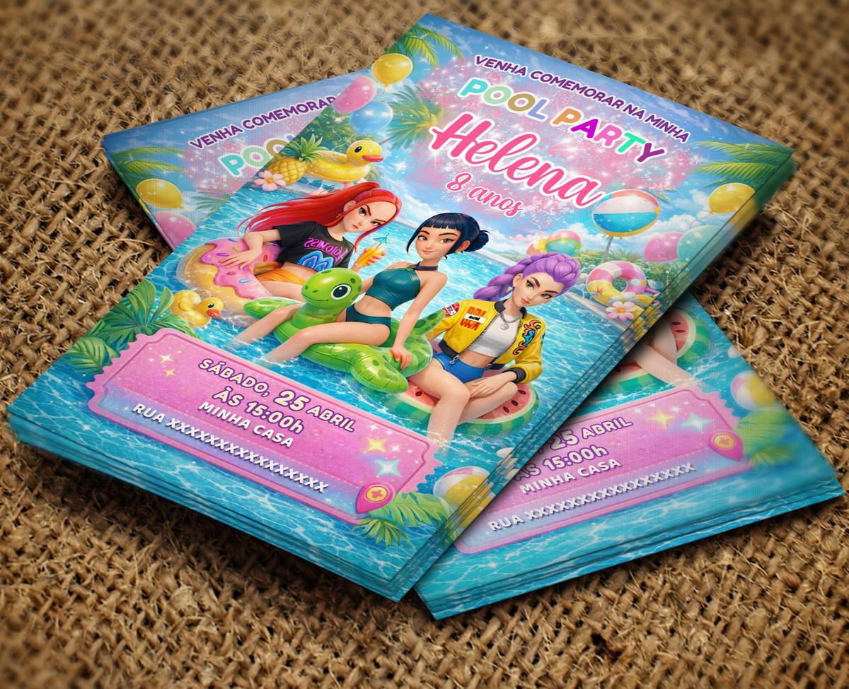 GUERREIRAS DO K-POP POOL PARTY