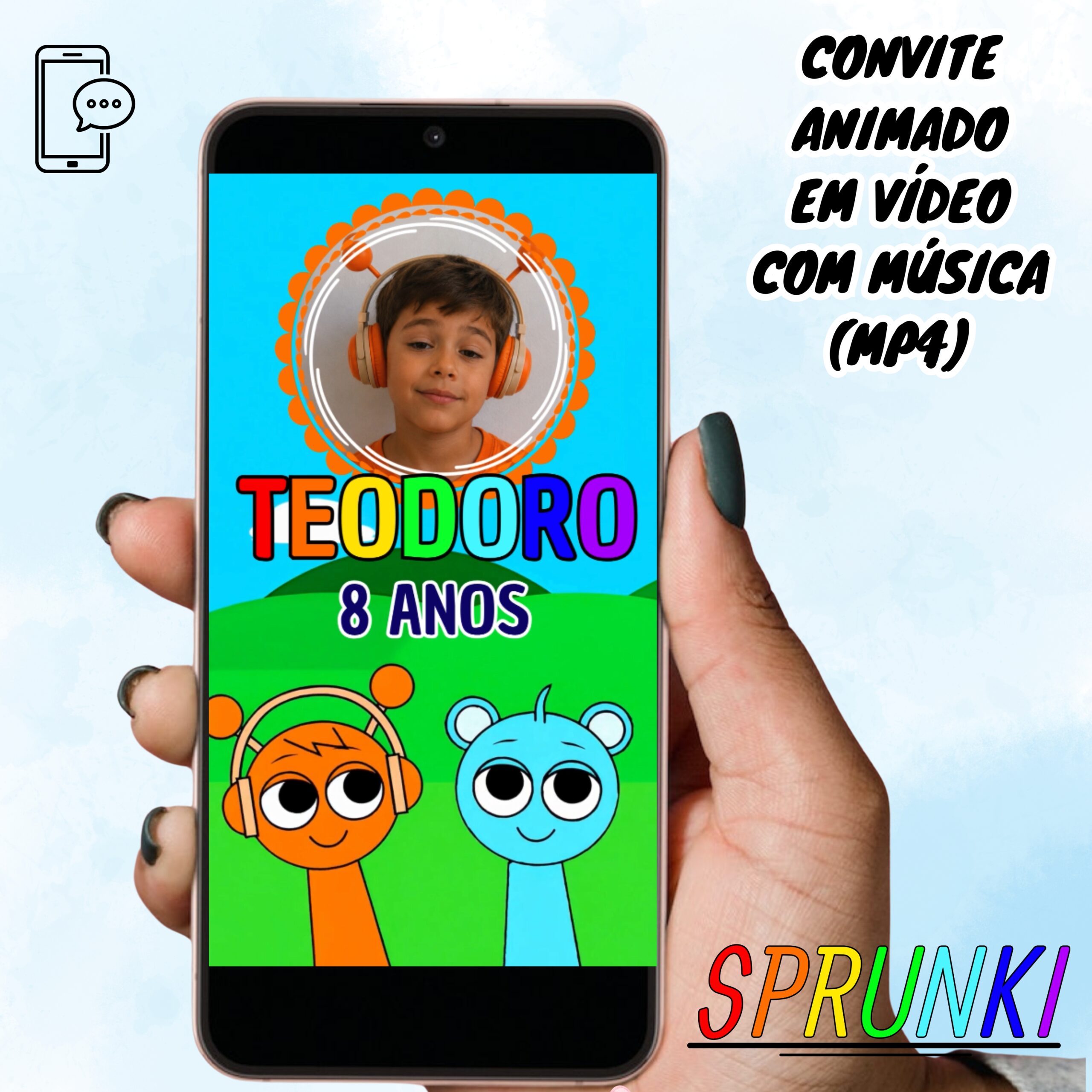 Cópia de Vídeo e convite mockup