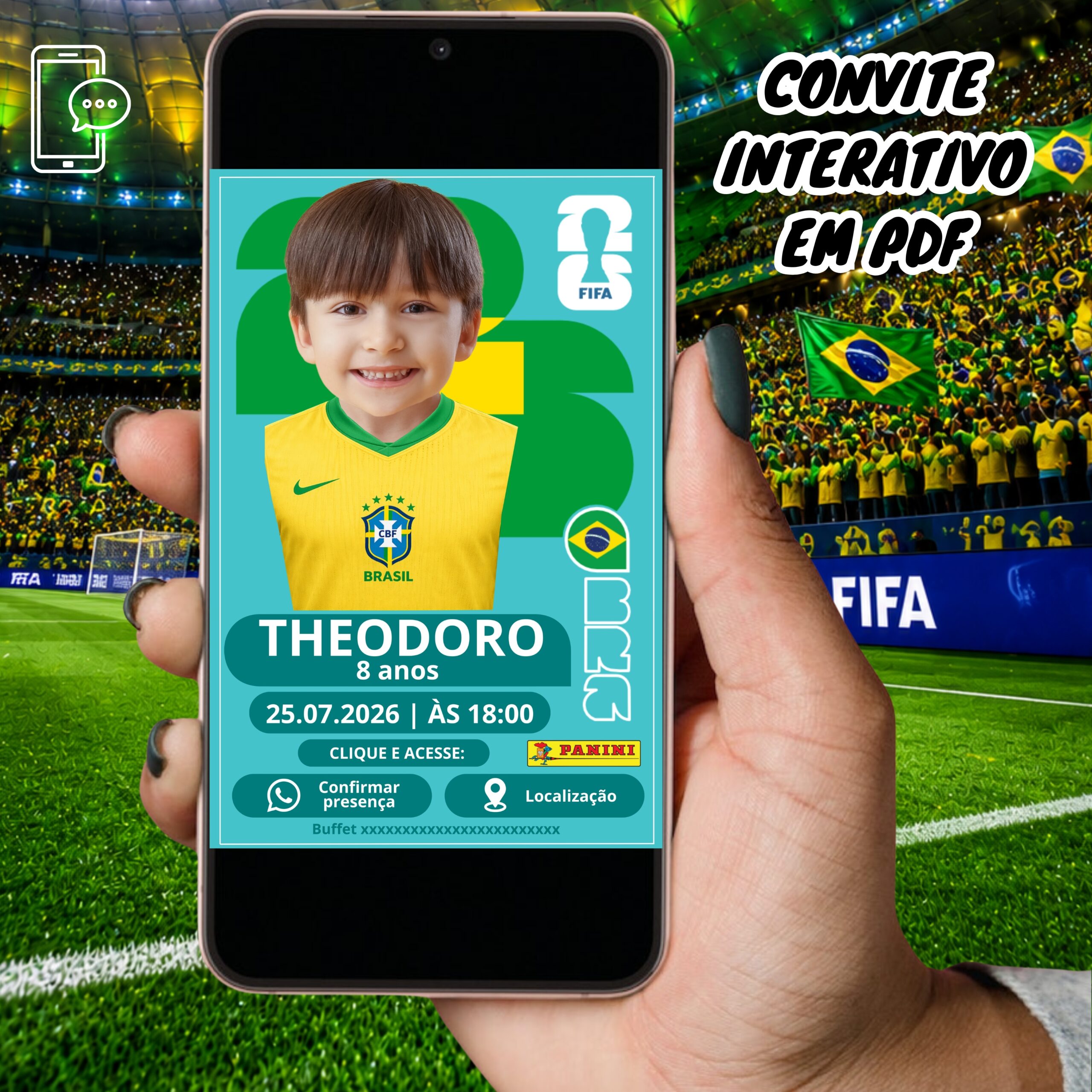 Convite interativo