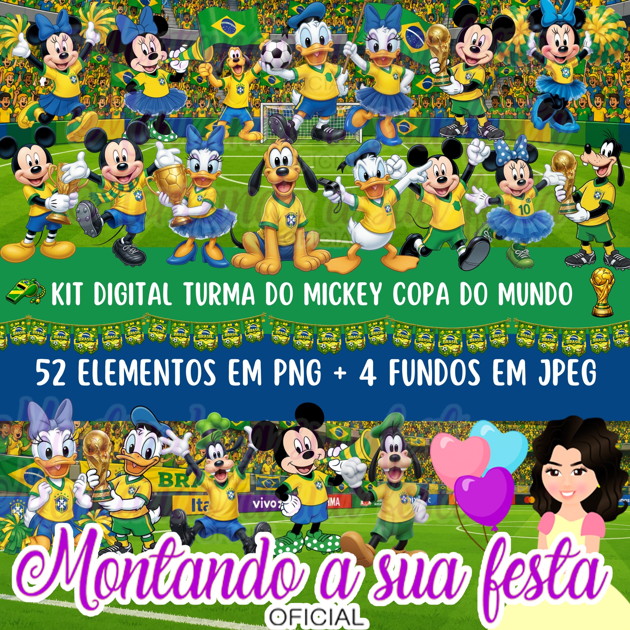 Turma do Mickey Copa do Mundo
