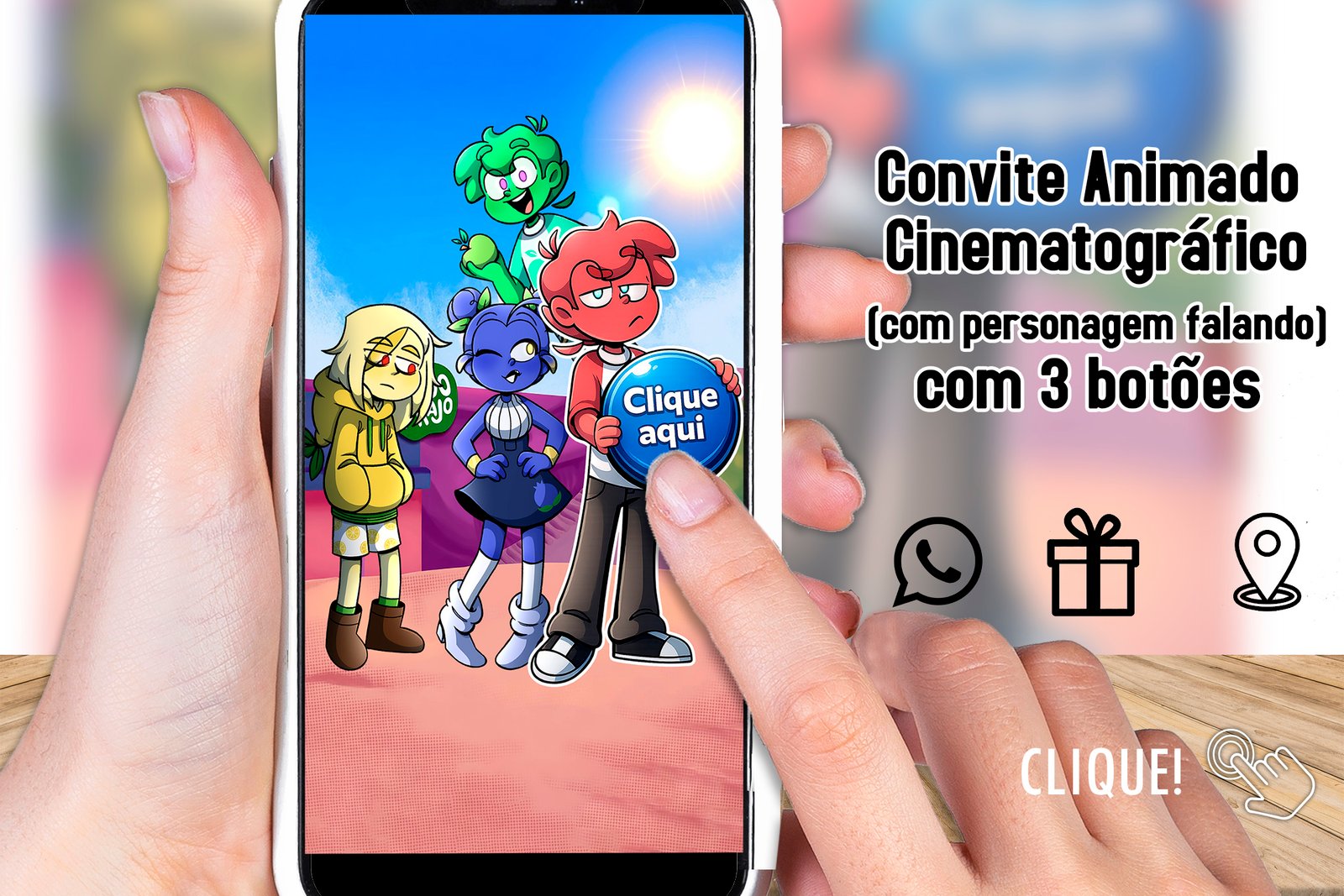 CONVITE ANIMADO CINEMATOGRAFICO toy story